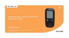 Glukomer Accu-Chek® Active: Nastavenie času a dátumu
